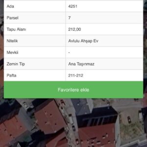 KEVSER EMLAKTAN SATILIK 6 DAİRELİK ARSA